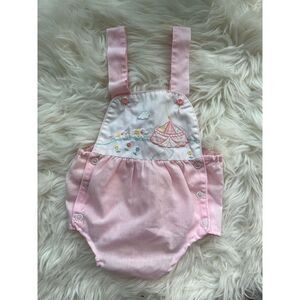 Vintage girls romper